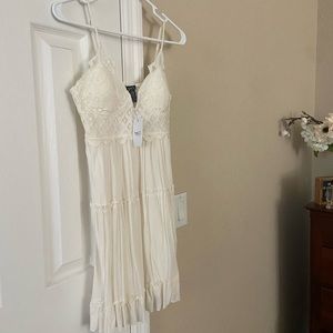 Rue 21, NWT white summer dress.
